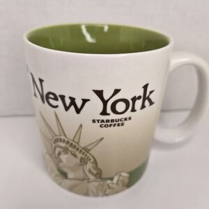 Starbucks New York Mug Collector Series Statue Of Liberty NYC Skyline 2008